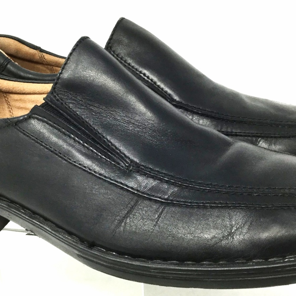 Thom McAn Men's Shoes  Leather Size 13 Black - Picture 7 of 8
